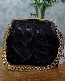 تصویر کیف پارچه ایی گیپور پولک دوزی v6 Bag v6