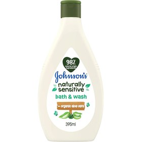 تصویر شامپو سر Naturally Sensitive ارگانیک جانسون Johnsons ا Johnson's Organic Sensitive Natural Shampoo code:709369 Johnson's Organic Sensitive Natural Shampoo code:709369