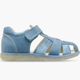 تصویر صندل بنددار برند juniors Solid Strappy Sandals with Hook and Loop Closure