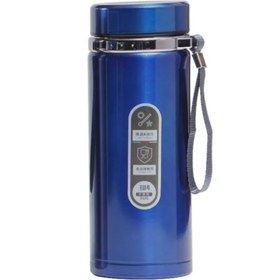 تصویر فلاسک دمنوش 800ml استیل ضد زنگ - آبی