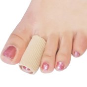 تصویر محافظ انگشت ژله ای (با روکش پارچه ای) سما طب پاکان کد 6062 - رنگ:سفید - سایز:فری سایز 