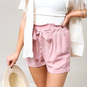 تصویر شلوارک پارچه تنسل TAMNOON 