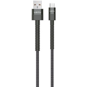 تصویر کابل تبدیل USB به MicroUSB لیتو مدل LD-46 طول 1 متر 