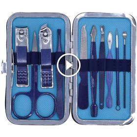 تصویر ست مانیکور 10 تیکه جیبی 