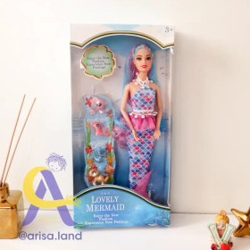 تصویر عروسک باربی پری دریایی 