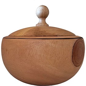 تصویر قندان چوبی 11-2 wood sugar bowl 2-11