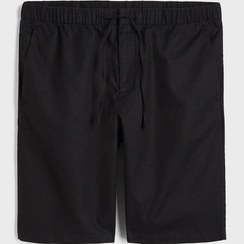 تصویر شلوارک فیت آزاد برند H&M Relaxed Fit Shorts