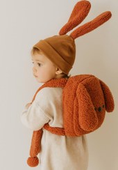 تصویر شال تدی پشمالو - شتری 