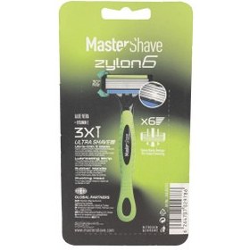 تصویر ژلت ۶ تیغ ۳ عددی Master shave