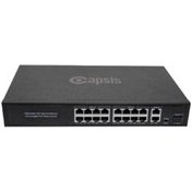 تصویر SWITCH POE 24 PORT CAPSIS 