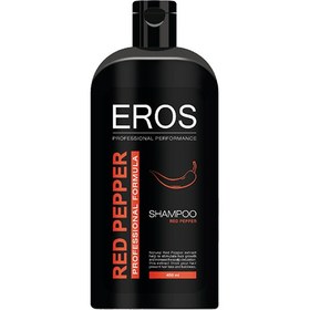 تصویر شامپو حاوی عصاره طبیعی فلفل قرمز Eros Eros Red Pepper Shampoo