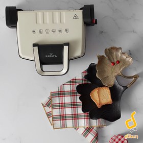 تصویر دستگاه ساندویج ساز و گریل کاراجا مدل KARACA Grill Tost Makinesi ا Karaca Grill Tost Makinesi Karaca Grill Tost Makinesi