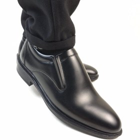 تصویر کفش چرم مردانه مجلسی سایز ۴۰ تا ۴۴ فوق العاده سبک و راحت 