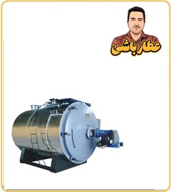 تصویر دیگ بخار لوله آبی (water tube boiler) 