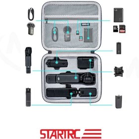 تصویر کیف اسمو پاکت 3 کمبو استار - Carrying Bag for DJI Pocket 3 Creator Combo STARTRC Updated Soft Carrying Bag for DJI Pocket 3 Creator Combo 1137712