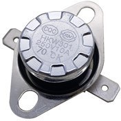تصویر ترموسوئیچ 70 درجه نرمالی ksd301 open Termo Switch KSD301-NO 10A 250V 70C