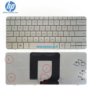 تصویر کیبورد لپ تاپ اچ پی Laptop Keyboard HP Pavilion DM1-1000 