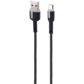 تصویر کابل میکرو یو اس بی فست شارژ Hiska LX-2022 3A 2m Hiska LX-2022 3A 2m MicroUSB Cable