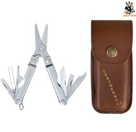 تصویر ابزار چندکاره لدرمن Micra با غلاف چرمی LeatherMan MICRA Sheath