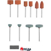 تصویر مجموعه لوازم سنباده فرز انگشتی پارکساید 