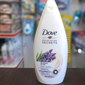 تصویر شامپو بدن داو Dove مدل Nourishing Secrets حاوی روغن اسطوخودوس و عصاره رزماری 500ml 