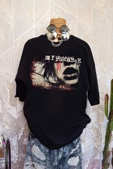 تصویر تیشرت پینترستی emo my chemical romance - L / مشکی emo my chemical romance tshirt