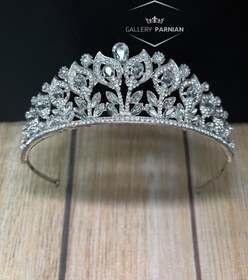 تصویر تاج عروس مدل 821 bridal tiara code 821