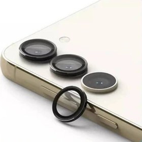 تصویر محافظ لنز دوربین سامسونگ Galaxy A55 مدل رینگی 