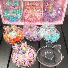 تصویر پک دستبند و گیره مو 