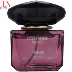 تصویر عطر جیبی زنانه بالرینا مدل کریستالین نویر Crystaline Noier حجم 100میلی لیتر 