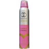 تصویر اسپری خوشبو کننده بدن زنانه دلوان مدل CHANCE CHANEL حجم 200 میلی لیتر DELOVAN Chance Chanel Body Spray For Women , 200 ml