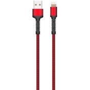 تصویر کابل تبدیل USB به لایتنینگ الدینیو مدل LS64 طول 2 متر 