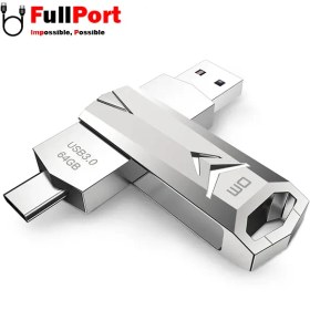 تصویر فلش دی ام مدل DM PD098 OTG 2 In 1 Type C USB3.0 با ظرفیت 32 گیگابایت DM PD098 OTG 2 In 1 Type C USB3.0 32GB Flash Memory