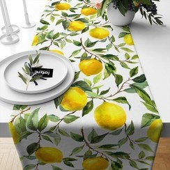 تصویر رانر پردیس طرح شاخه های لیمو | زموند 