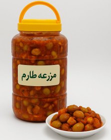 تصویر ترشی زیتون قارچ و انبه ۱ کیلوگرم 