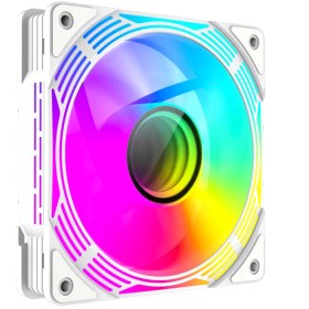 تصویر فن کیس گیمینگ گیم مکس GAMEMAX FN12A C8I White 