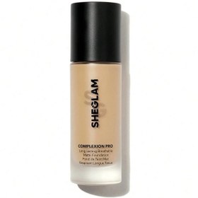 تصویر کرم پودر مات شیگلم رنگ SAND حجم ۳۰میل Sheglam Complexion Pro Long Lasting Breathable Matt Foundation-sand