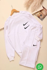تصویر بلوز و شلوار دبل نایک - سفید ا Set Nike Set Nike