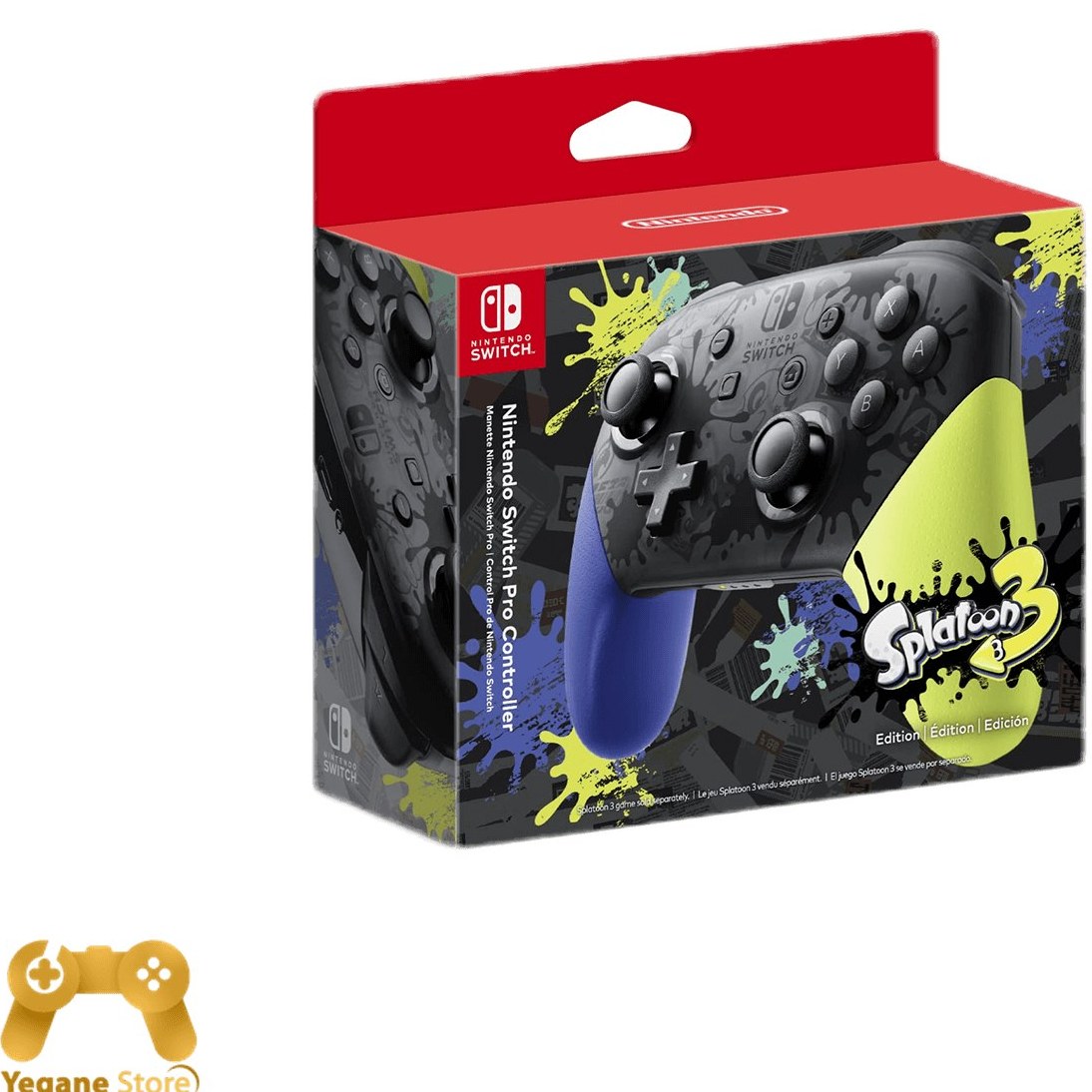 Nintendo Switch Pro Controller Splatoon 3 Edition