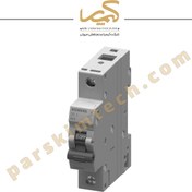 تصویر کلید مینیاتوری زیمنس 16 آمپر تک پل ، تایپ B 