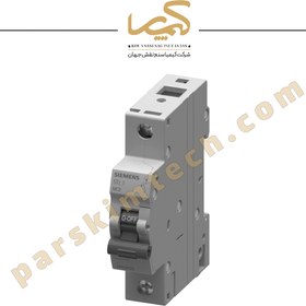 تصویر کلید مینیاتوری زیمنس 16 آمپر تک پل ، تایپ B 