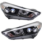 تصویر چراغ جلو ماشین هیوندای توسان برای تمامی مدل ها کد1 Hyundai Tucson headlight