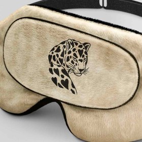 تصویر طرح پلنگ برای چشم بند خواب کورال Leopard Design for Coral407 Sleep Mask