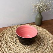 تصویر پیاله سرامیکی کرامیکا دو رنگ 