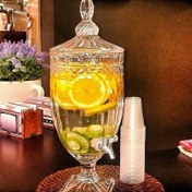 تصویر کلمن شیشه ای ۵.۵ لیتری جام سازان 