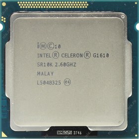 تصویر پردازنده اینتل مدل Celeron G1610 (استوک) Intel Celeron G1610 CPU With BOX