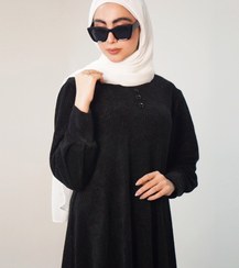 تصویر پیراهن مخمل مراکشی 