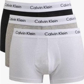 تصویر شورت مردانه کلوین‌کلین پاچه‌دار نخ ترک پک 3 عددی Calvin Klein men's shorts with Turkpack thread, 3 pieces