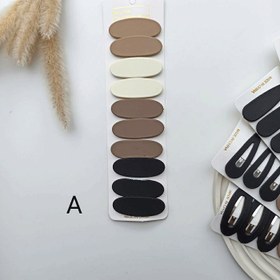 تصویر گیره مو شمعی فانتزی تق تقی 