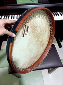 تصویر دف حرفه‌ای با صدای بسیار عالی 